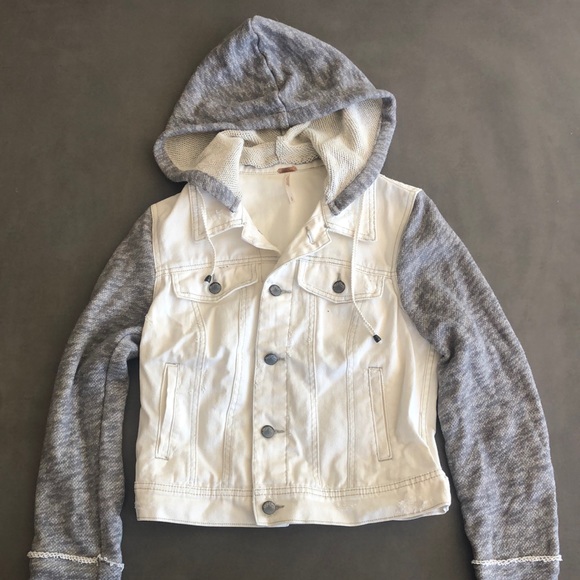 Free People Jackets & Blazers - Jean jacket/sweatshirt